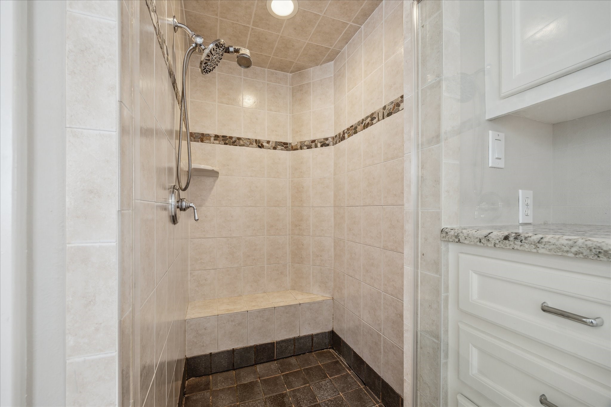 2817 Newman Street Houston, TX 77098 - Photo 27 of 36 a bathroom with a shower