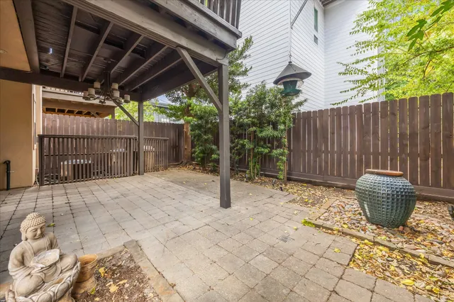 a view of outdoor space and patio