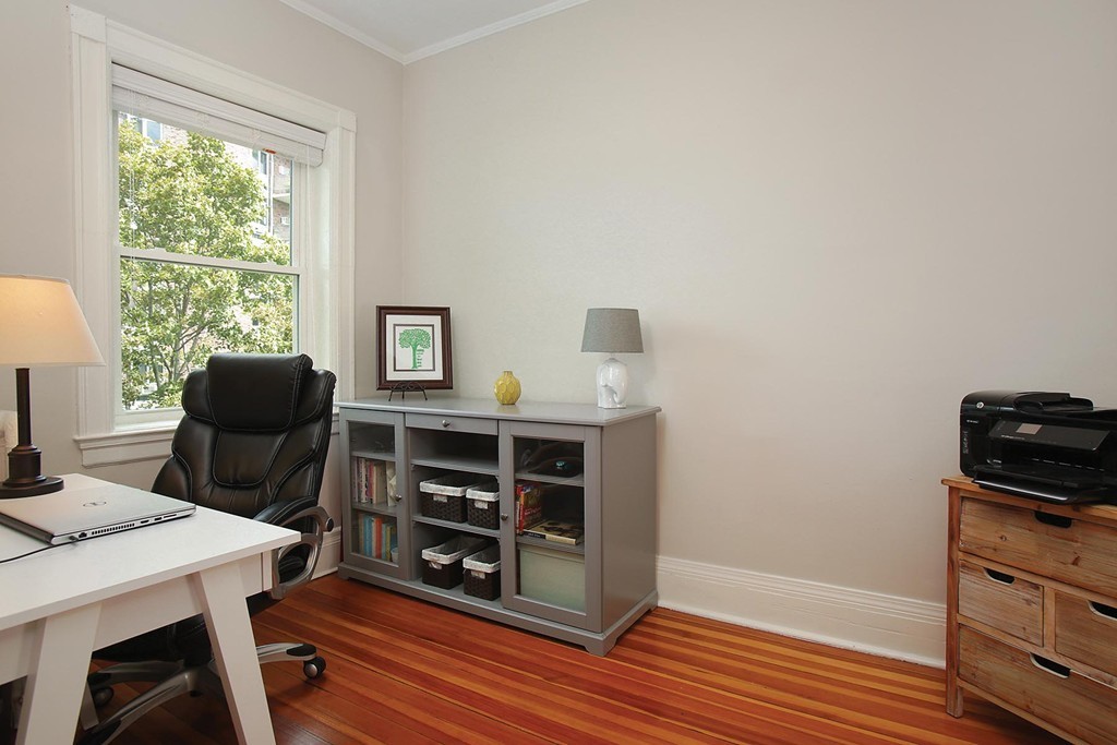 20 Winchester Street, Unit 8 Brookline, MA 02446 - Photo 6 of 8 a view of workspace with furniture and window