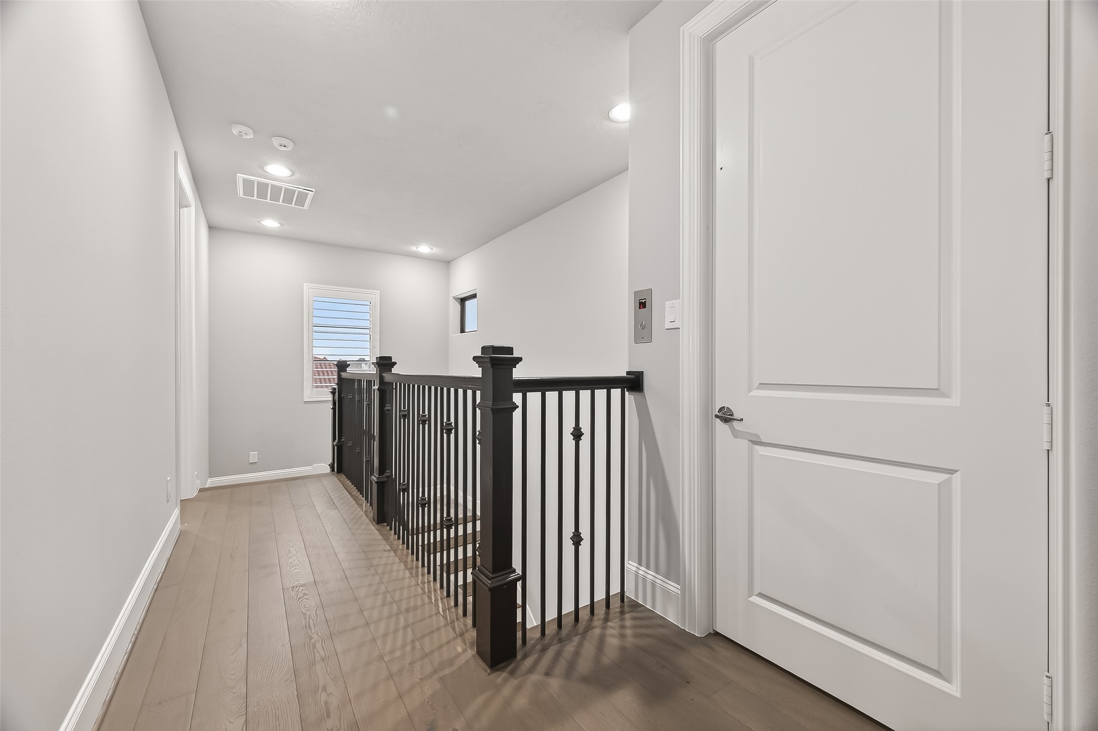 2435 Prairie Hollow Lane Houston, TX 77077 - Photo 35 of 50 a view of a hallway with stairs