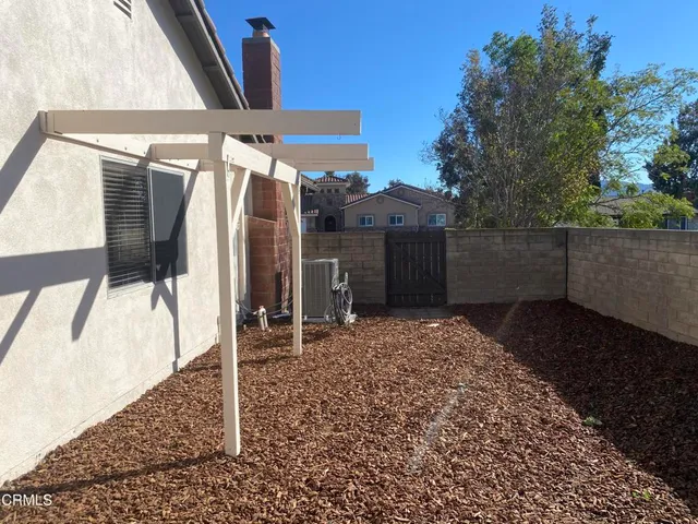 a view of a house with a door