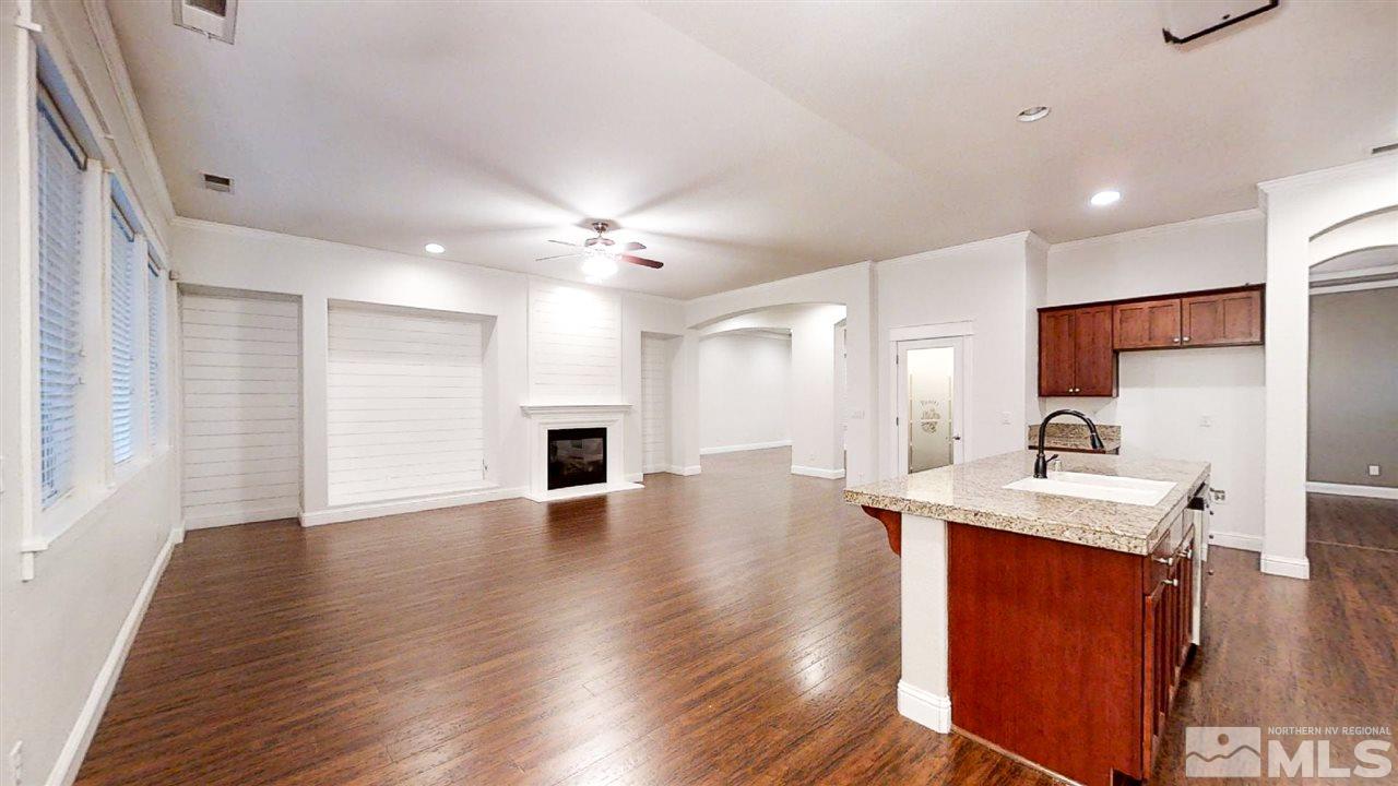 1695 Silver Thread Drive Reno, NV 89521 - Photo 6 of 15 a view of kitchen with sink microwave and refrigerator