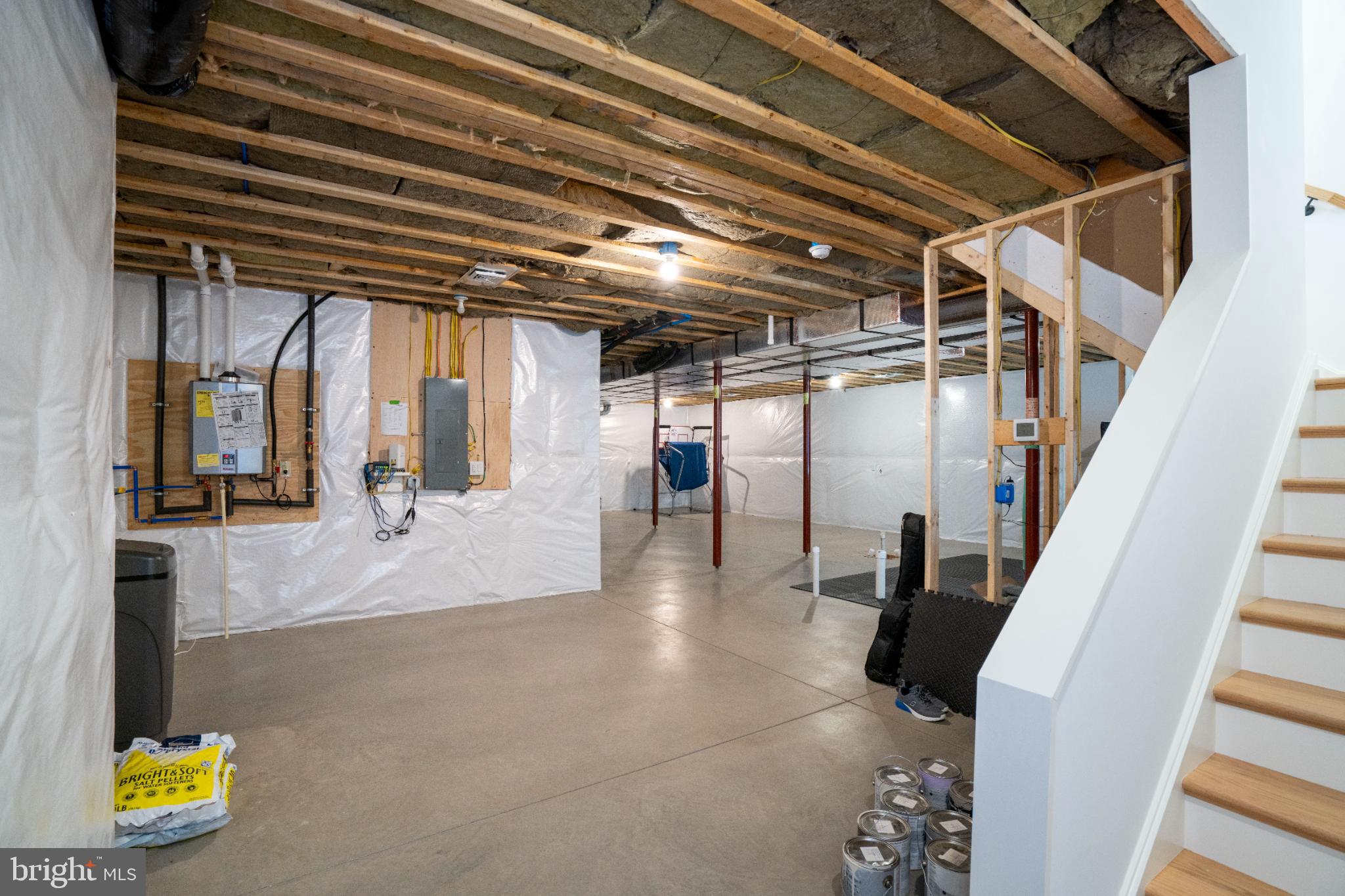 390 Trout Road State College, PA 16801 - Photo 65 of 78 Spacious unfinished basement with potential.