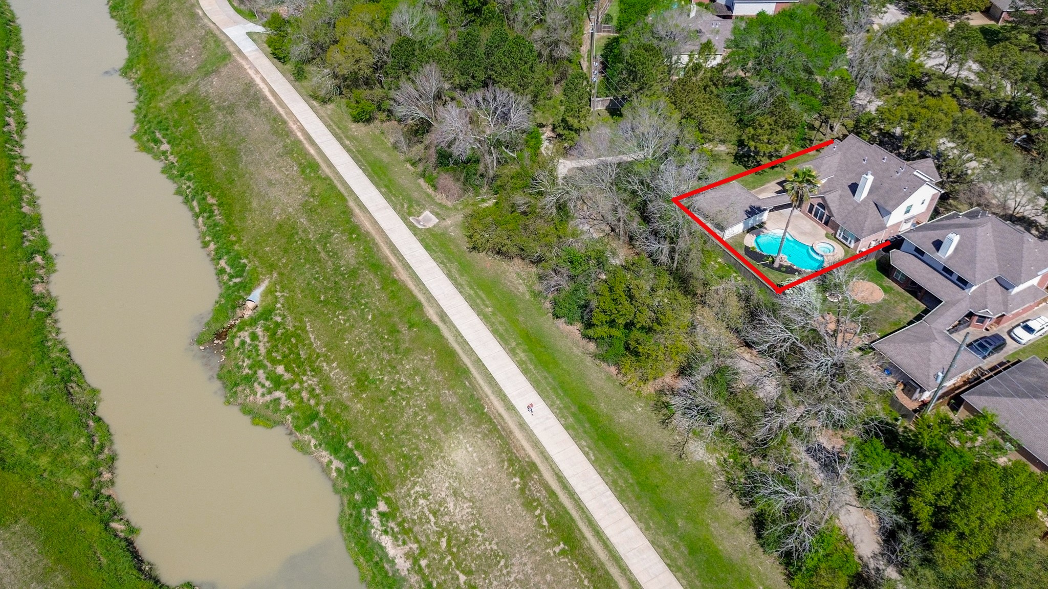 23615 Banning Point Court Katy, TX 77494 - Photo 4 of 50 a view of swimming pool with a yard