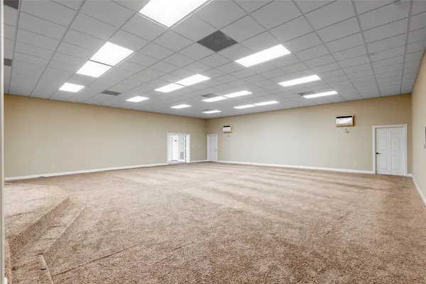 a view of empty room