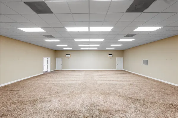 a view of empty room