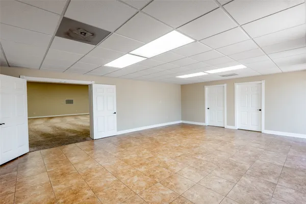a view of empty room