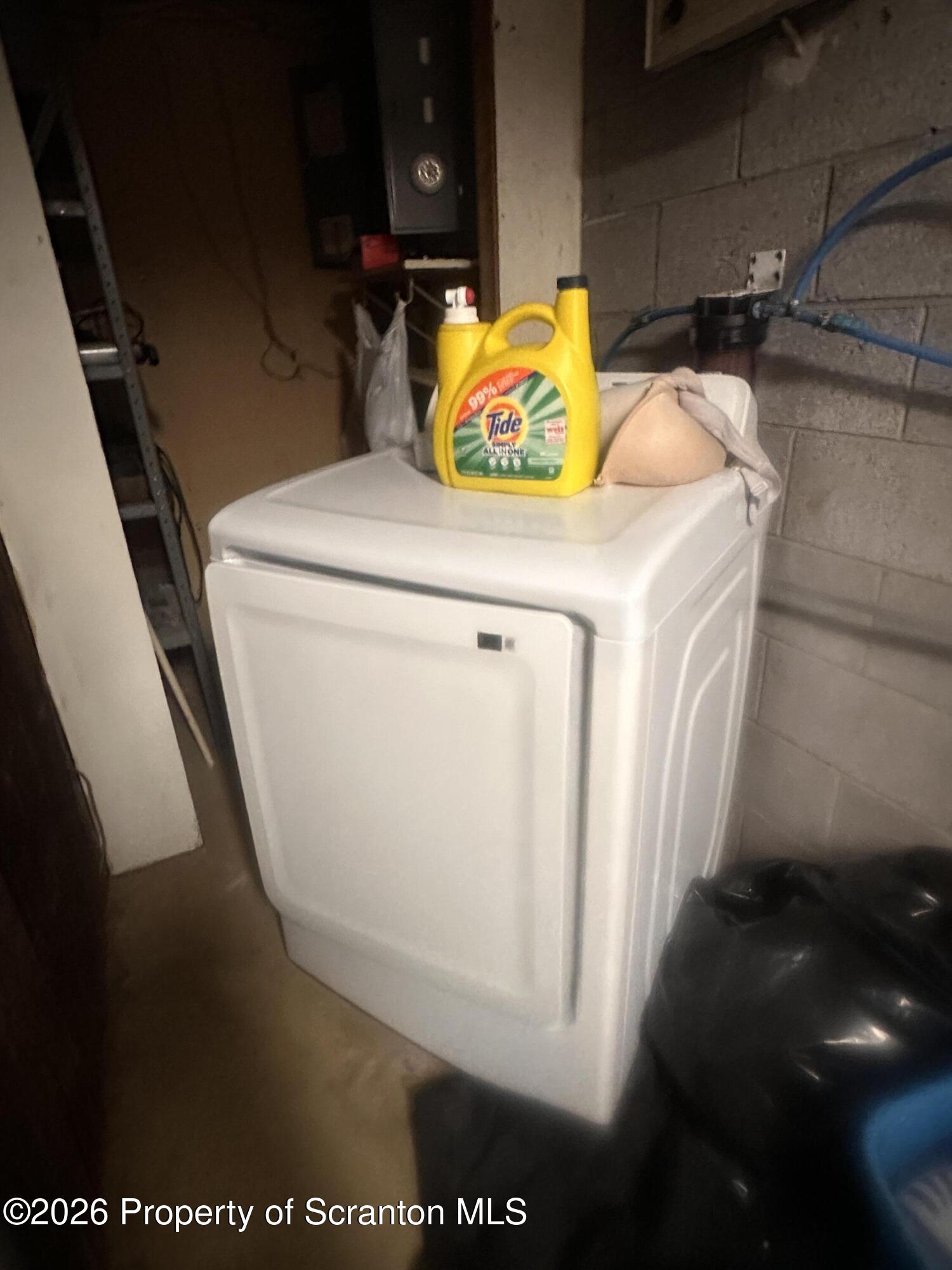 107 Keystone Hls Road, Unit 405 Factoryville, PA 18419 - Photo 21 of 27 a utility room with dryer and washer