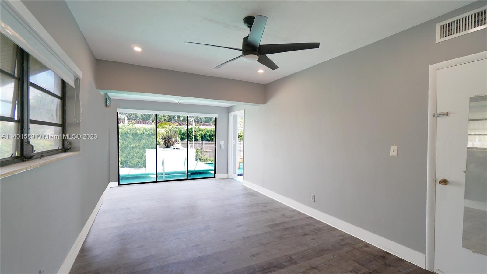 8480 Southwest 32nd Street Miami, FL 33155 - Photo 16 of 24 a view of an empty room with a window