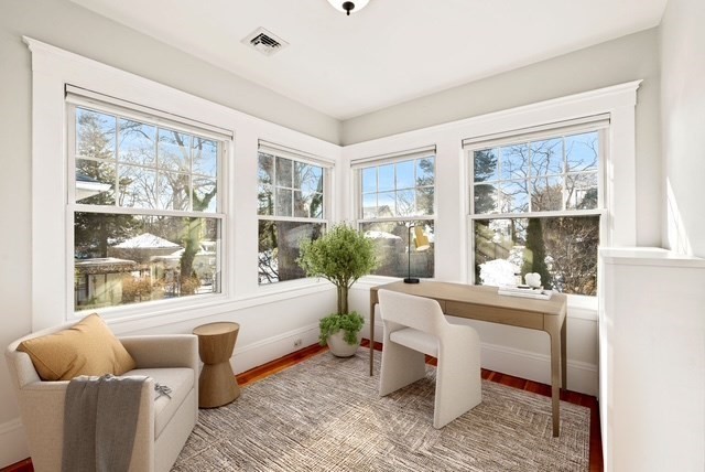 27 Hawthorn Road Milton, MA 02186 - Photo 15 of 26 a living room with furniture and a large window