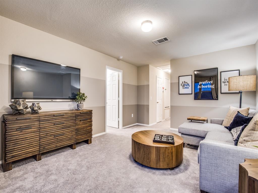 14164 Marion Downs Trail Pilot Point, TX 76258 - Photo 6 of 17 *Model Representation - Spacious game room on second level