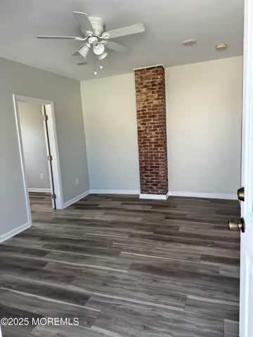 wooden floor in an empty room