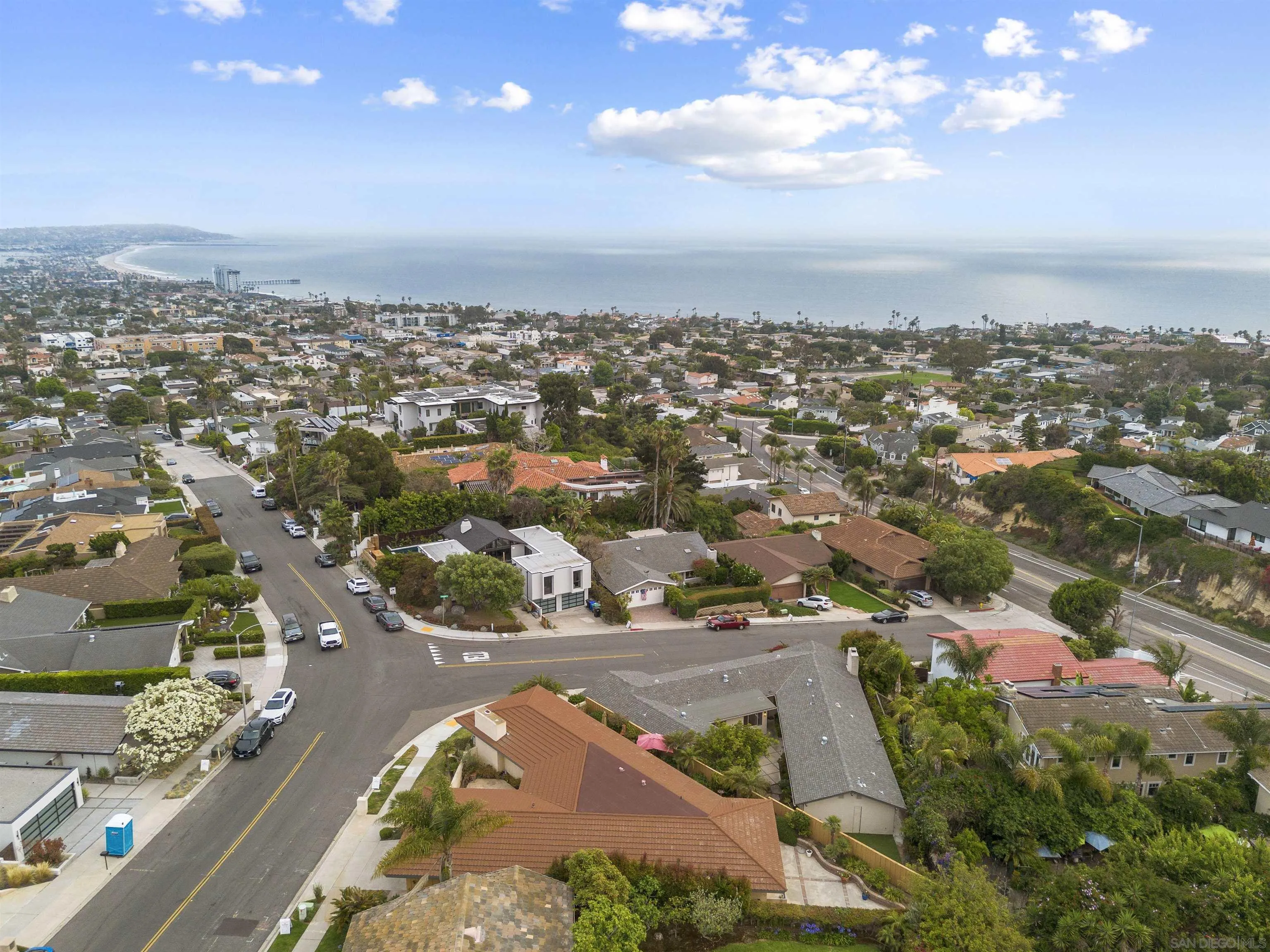 838 Lamplight Drive La Jolla, CA 92037 - Photo 3 of 42 an aerial view of residential houses with outdoor space