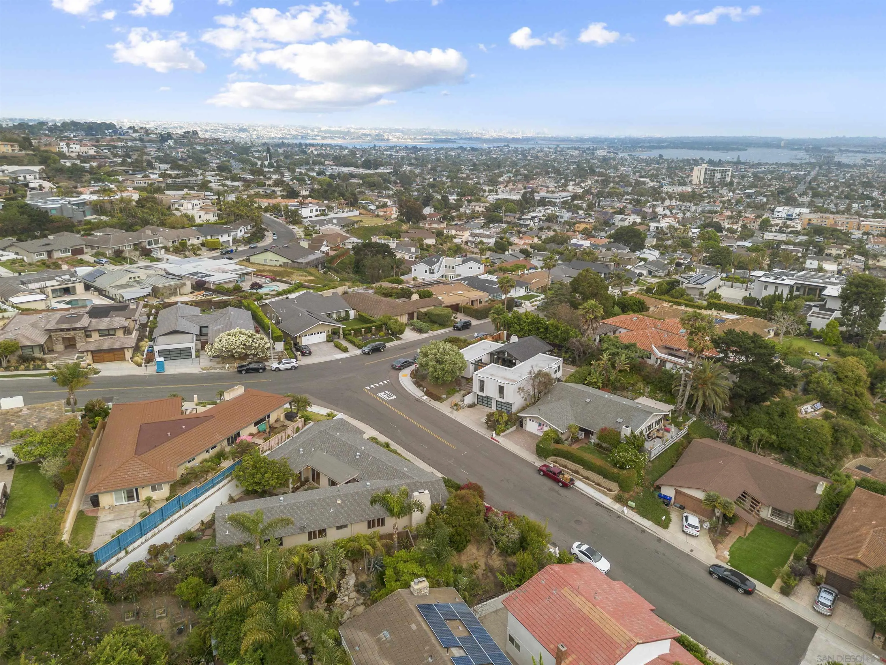 838 Lamplight Drive La Jolla, CA 92037 - Photo 41 of 42 an aerial view of residential houses with outdoor space