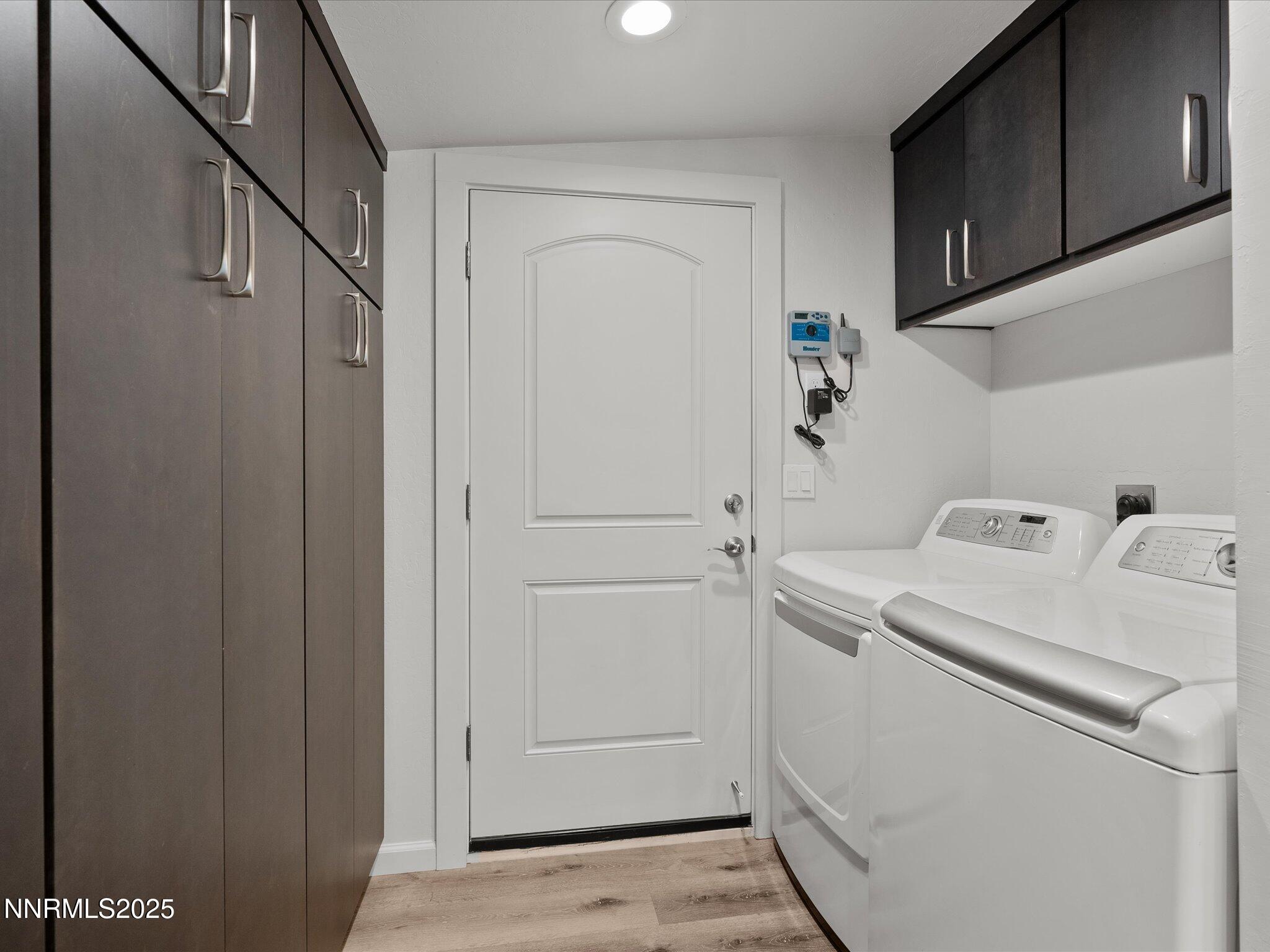 605 Jerry Drive Zephyr Cove, NV 89448 - Photo 20 of 61 a view of storage and utility room with washer and dryer