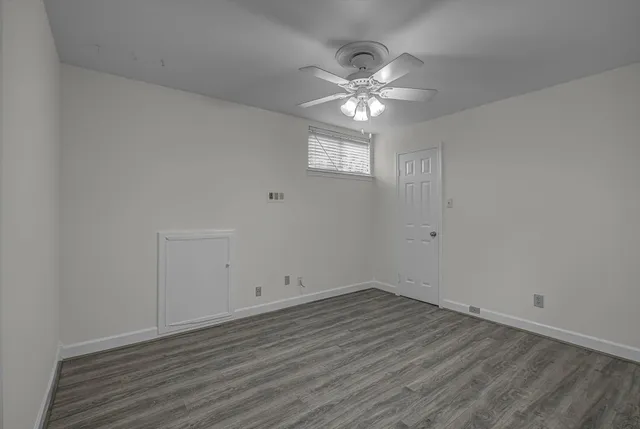 wooden floor in an empty room