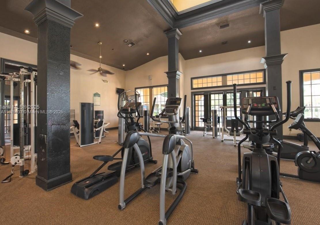 2516 Centergate Drive, Unit 308 Miramar, FL 33025 - Photo 16 of 16 a view of a room with gym equipment