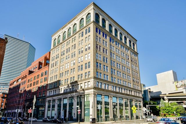 a front view of a building