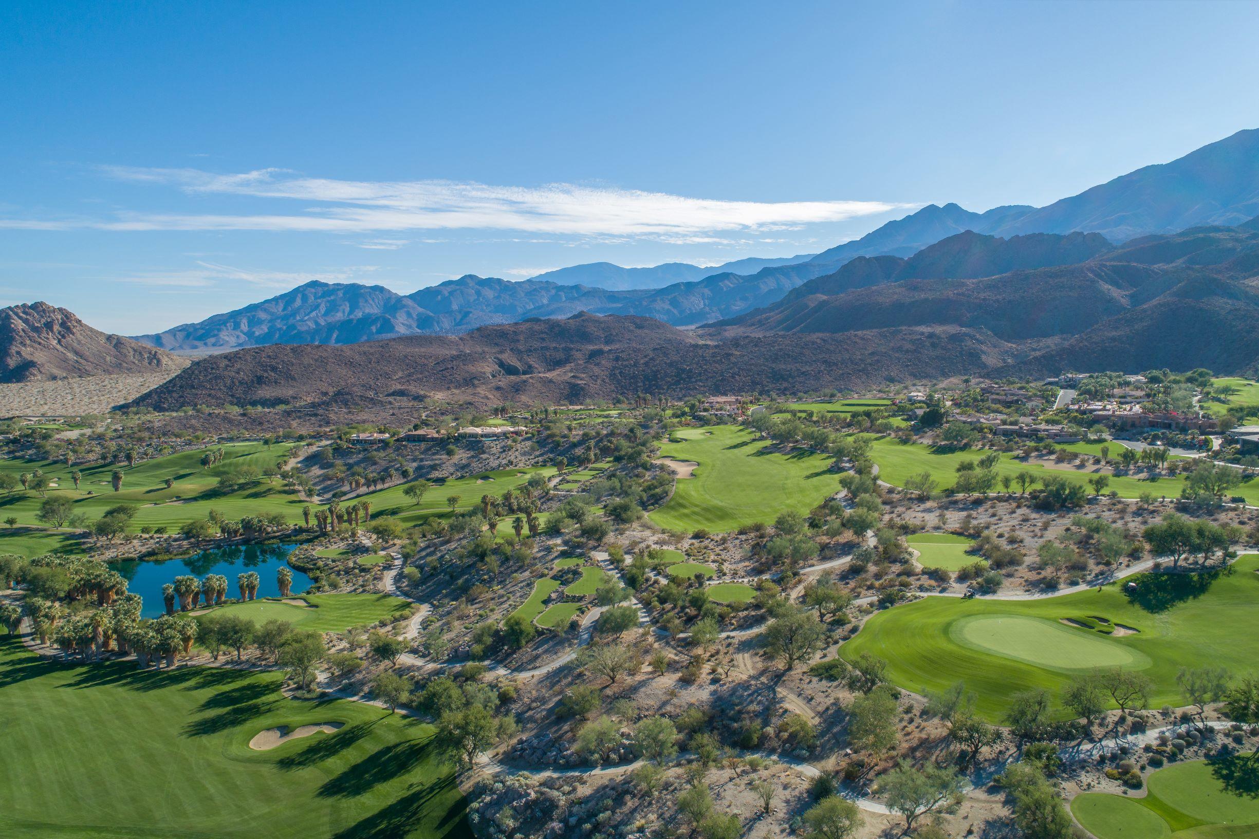 58745 Quarry Ranch Road La Quinta, CA 92253 - Photo 54 of 54 QUARRY DRONE GOLF COURSE VIEW