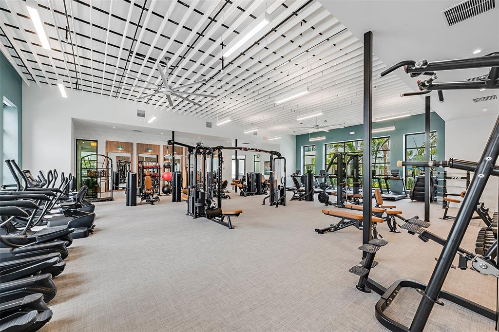11296 Boundless Terrace Venice, FL 34293 - Photo 22 of 41 a view of a room with gym equipment