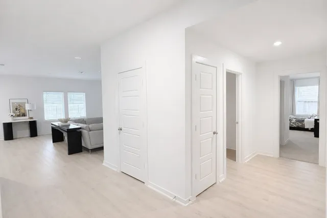 a view of a living room