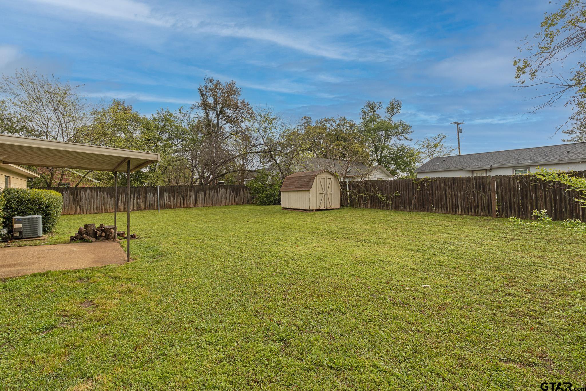 1202 Ridgeview Drive Tyler, TX 75701 - Photo 16 of 20 a view of a backyard