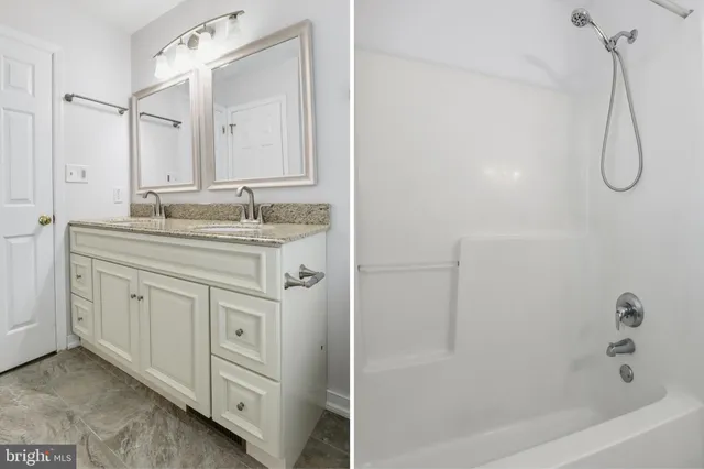 wooden floor in a hall with a window