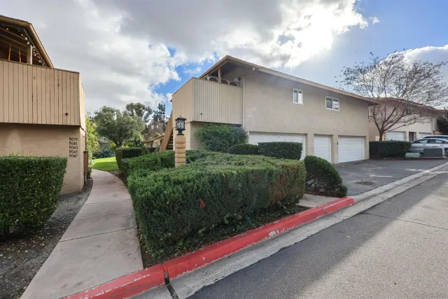 a house view with a outdoor space