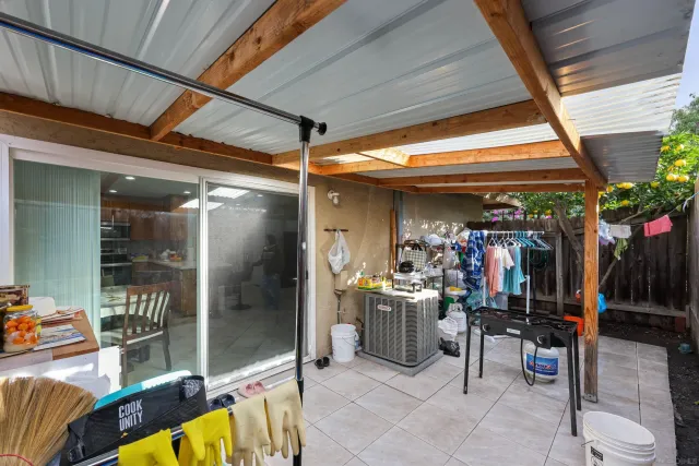 a view of storage and utility room