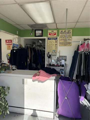 a view of storage and utility room