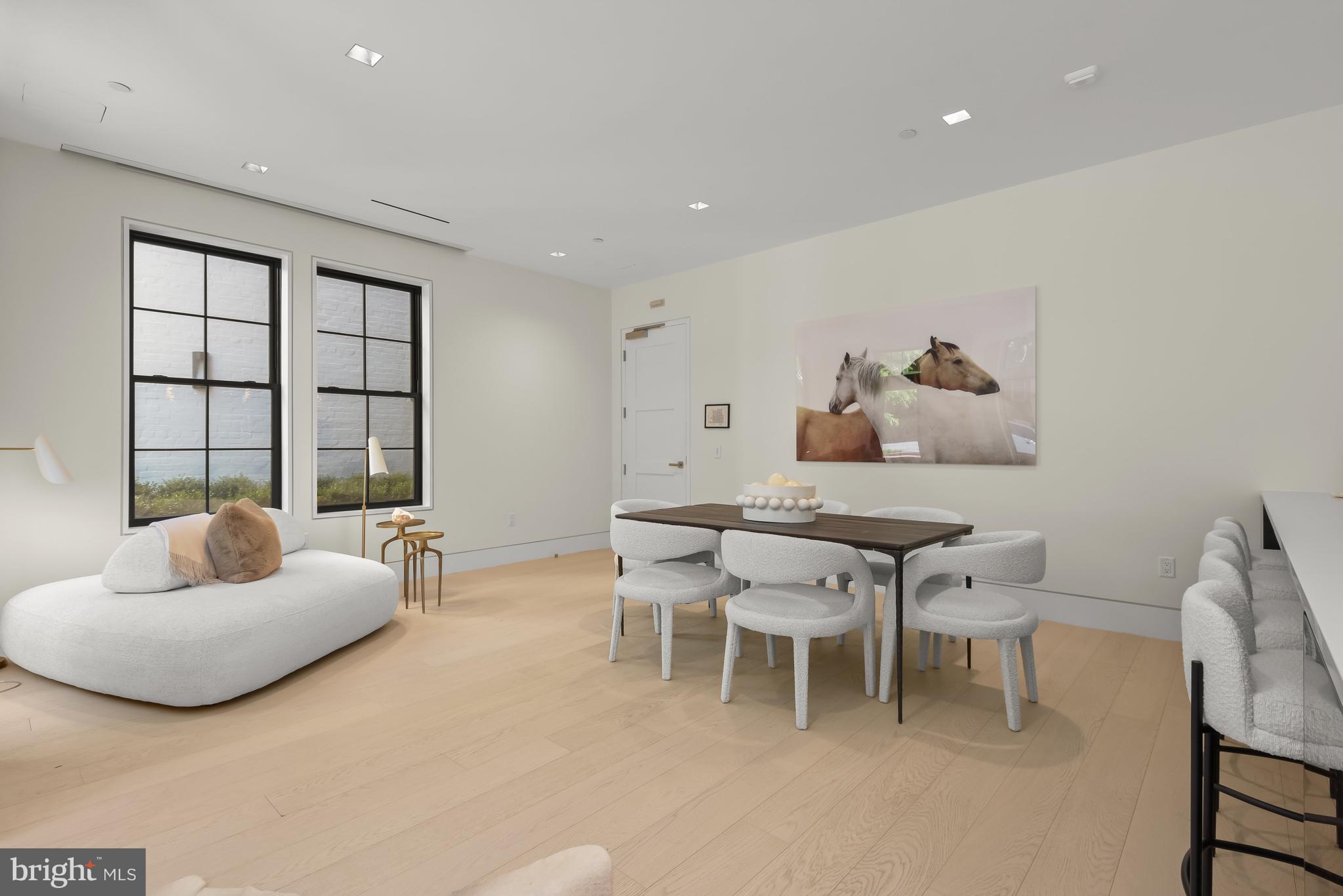 3255 Prospect Street Northwest, Unit ONE Washington, DC 20007 - Photo 4 of 18 a dining room with furniture and a large window