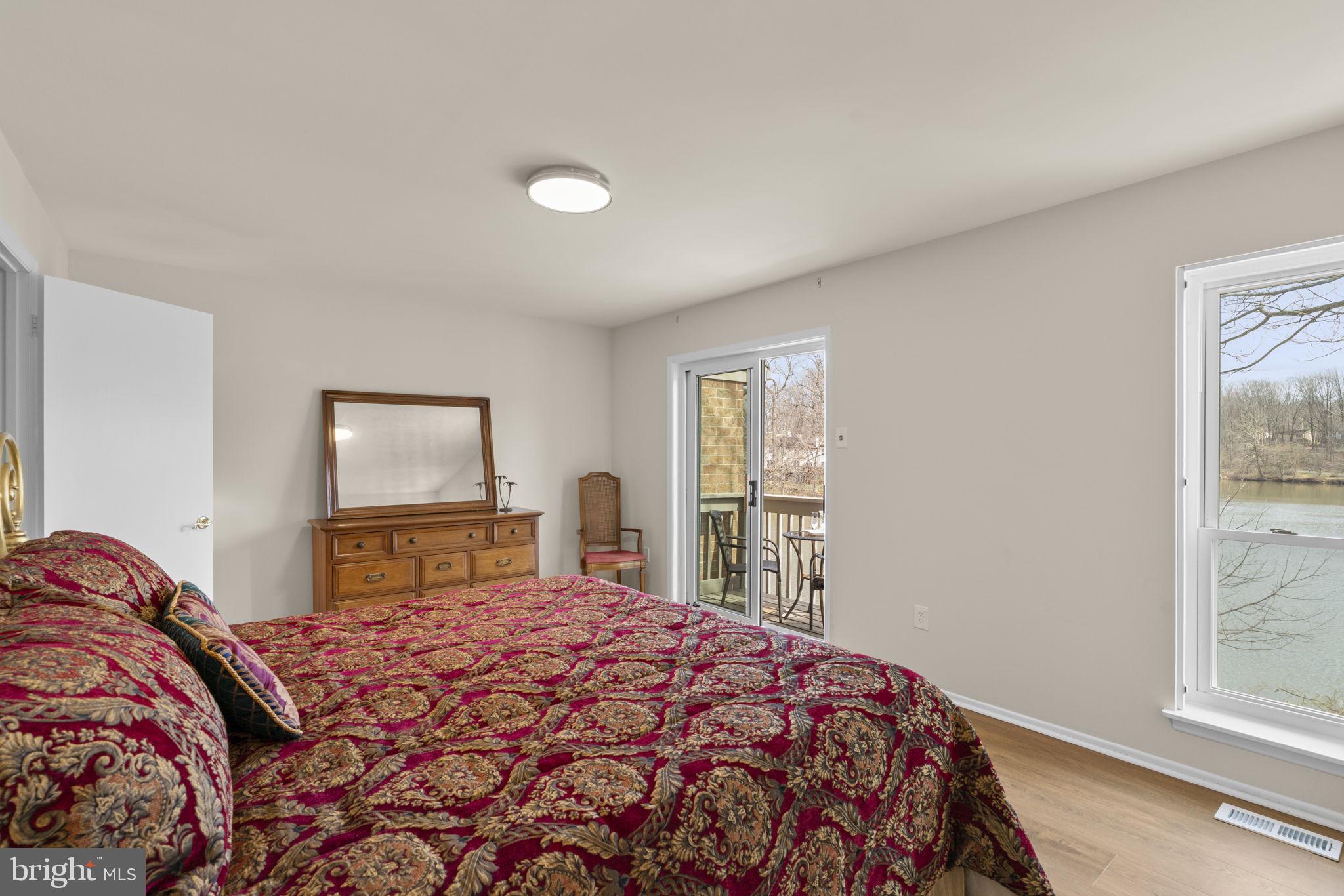 7263 Dockside Lane Columbia, MD 21045 - Photo 17 of 56 Primary bedroom with private balcony