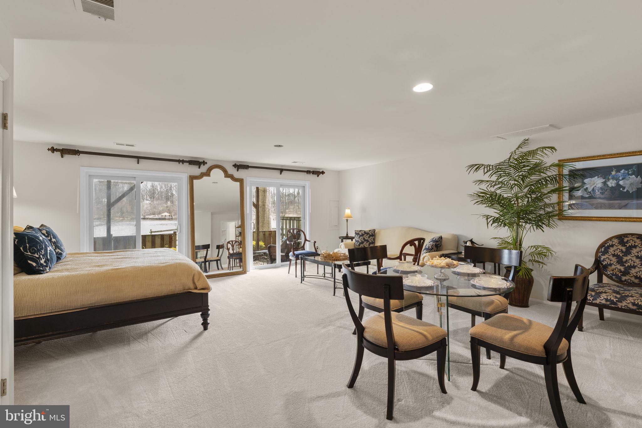 7263 Dockside Lane Columbia, MD 21045 - Photo 27 of 56 Lower level with walk-out to the yard