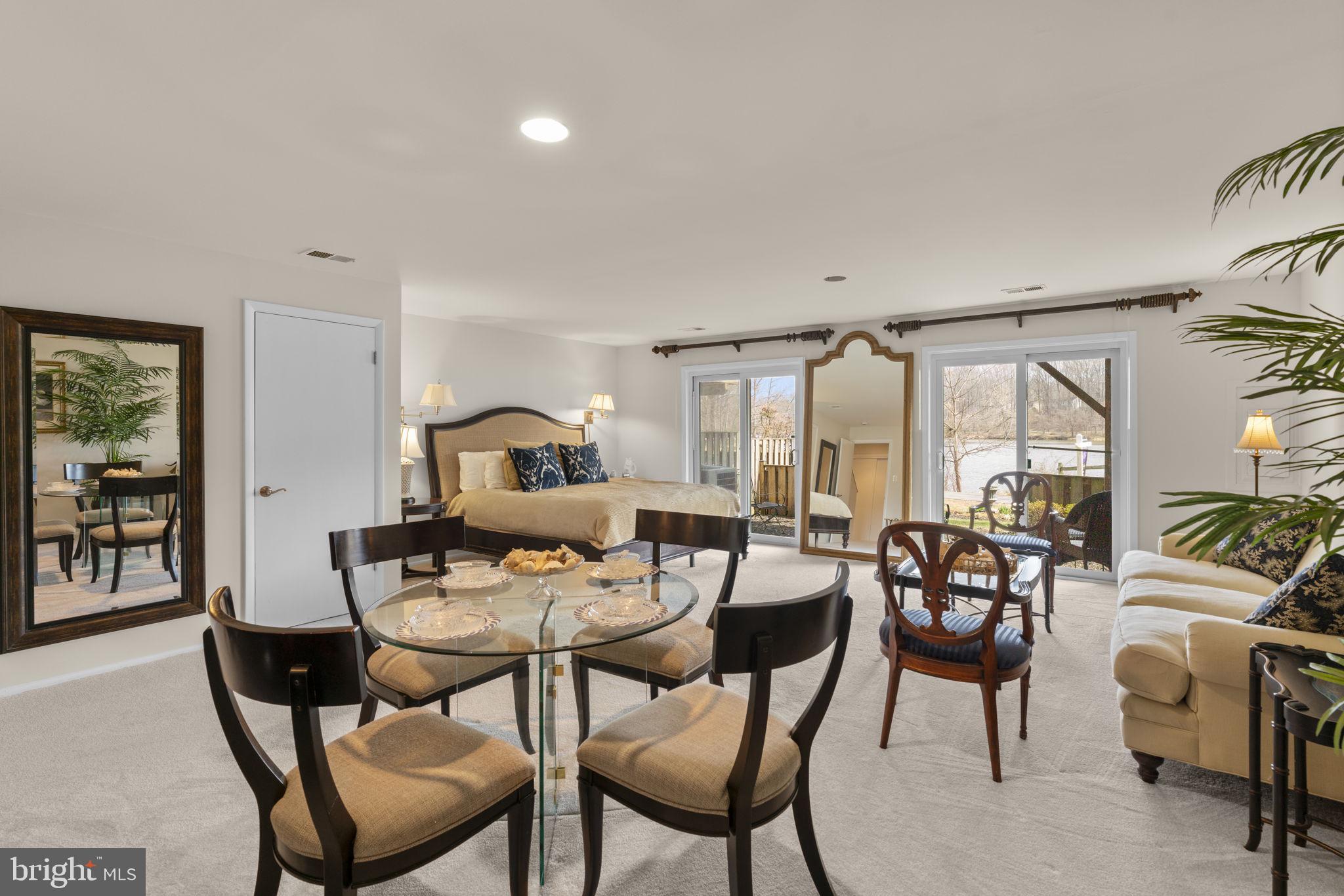 7263 Dockside Lane Columbia, MD 21045 - Photo 28 of 56 Lower level rec room with lake views