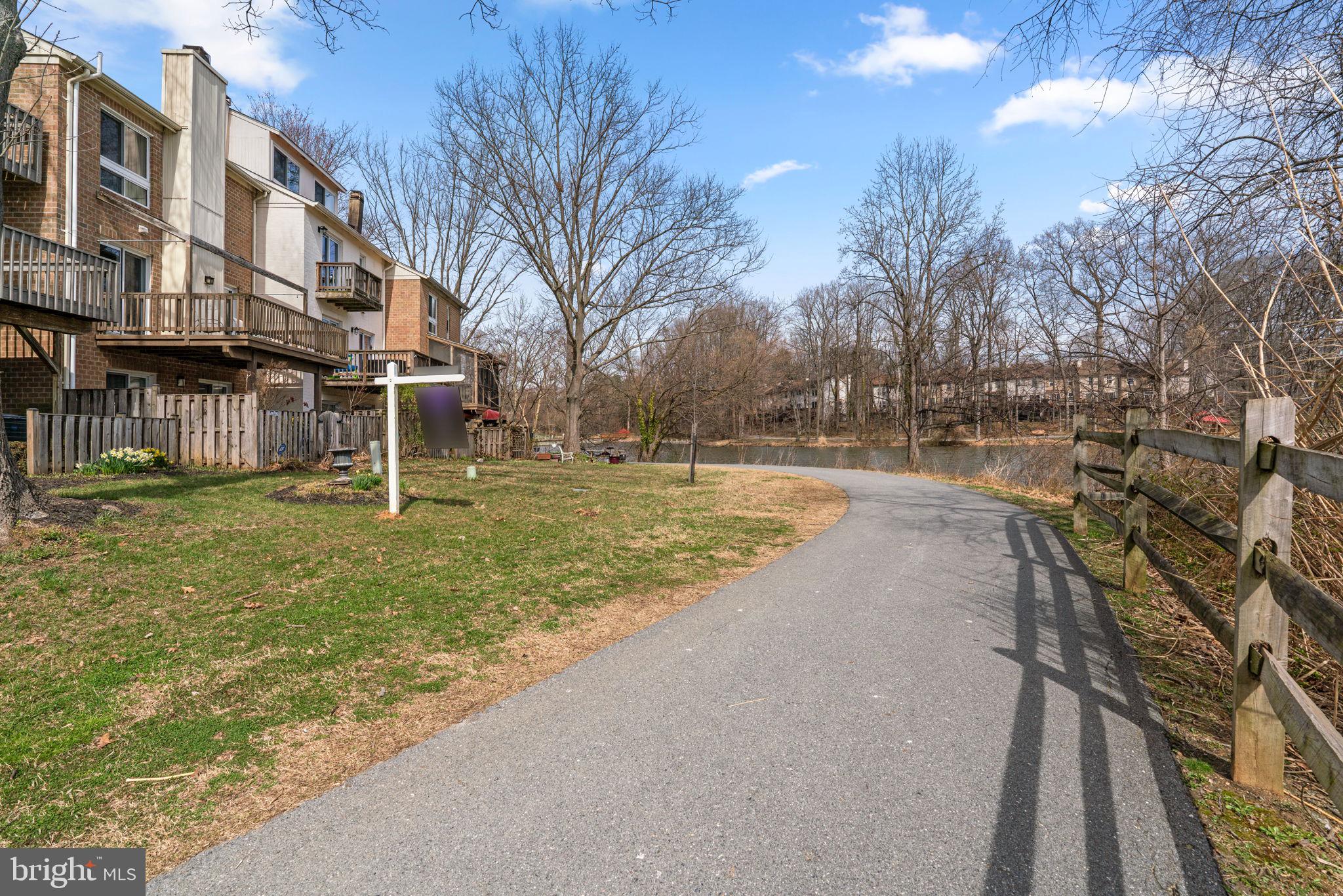 7263 Dockside Lane Columbia, MD 21045 - Photo 39 of 56 Paved paths around Lake Elkhorn