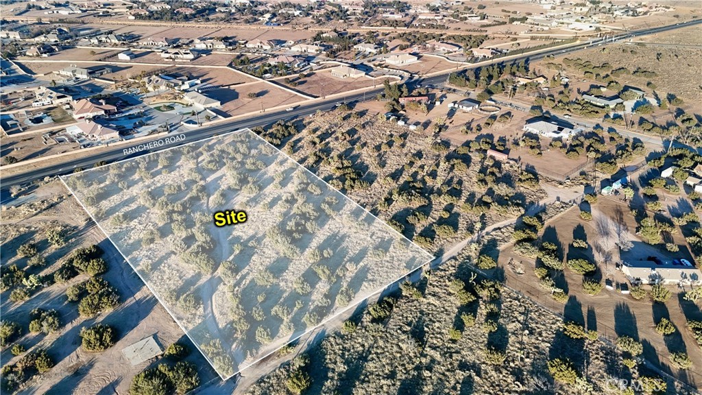0 Ranchero Road Oak Hills, CA 92344 - Photo 4 of 5 an aerial view of a house