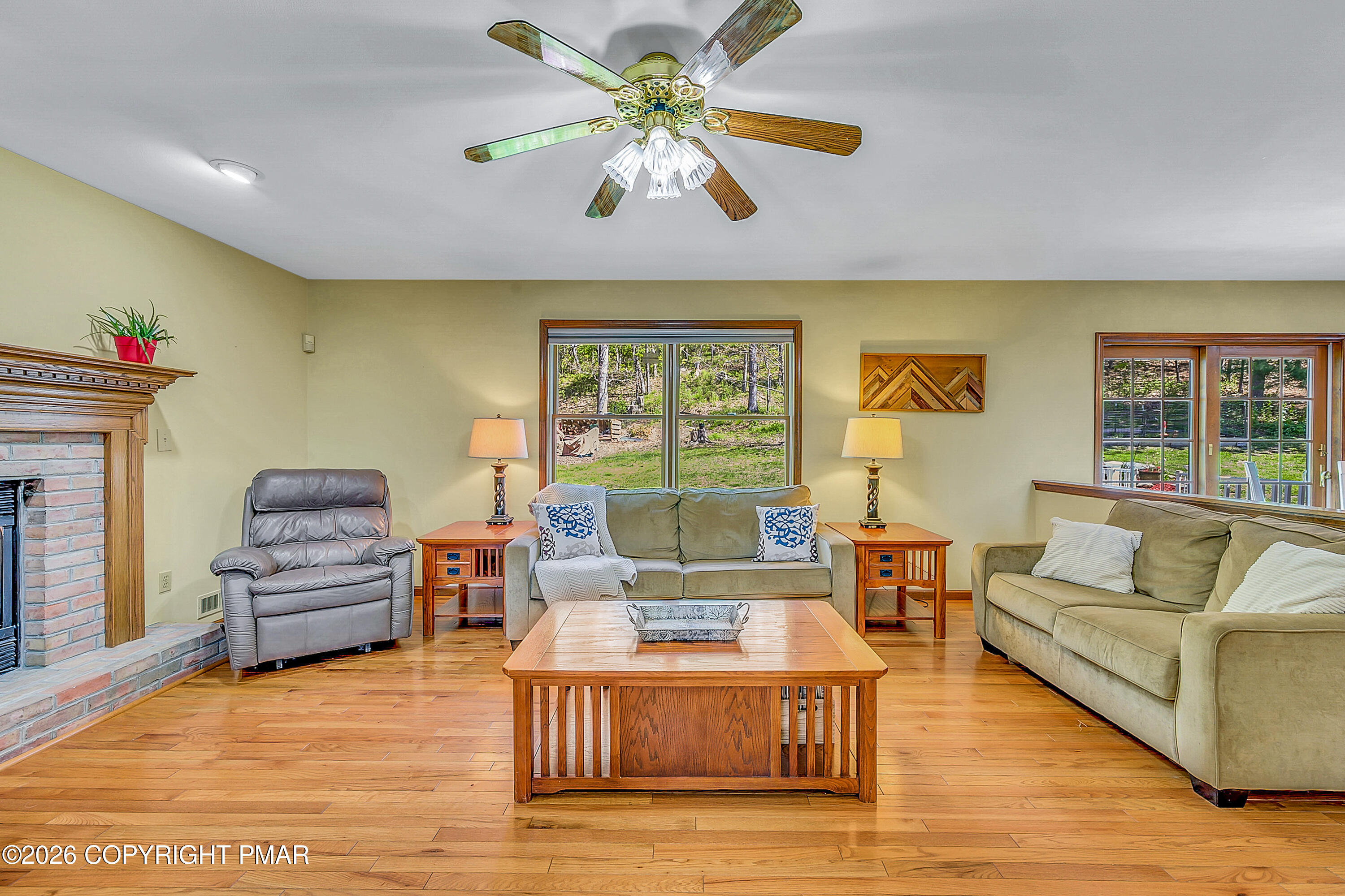 207 Smiley Lane Stroudsburg, PA 18360 - Photo 12 of 85 a living room with furniture and a large window