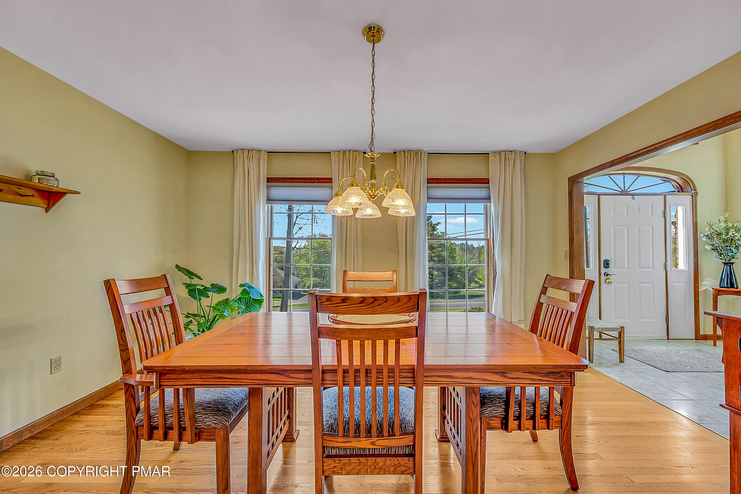 207 Smiley Lane Stroudsburg, PA 18360 - Photo 15 of 85 a view of a dining room with furniture window and outside view