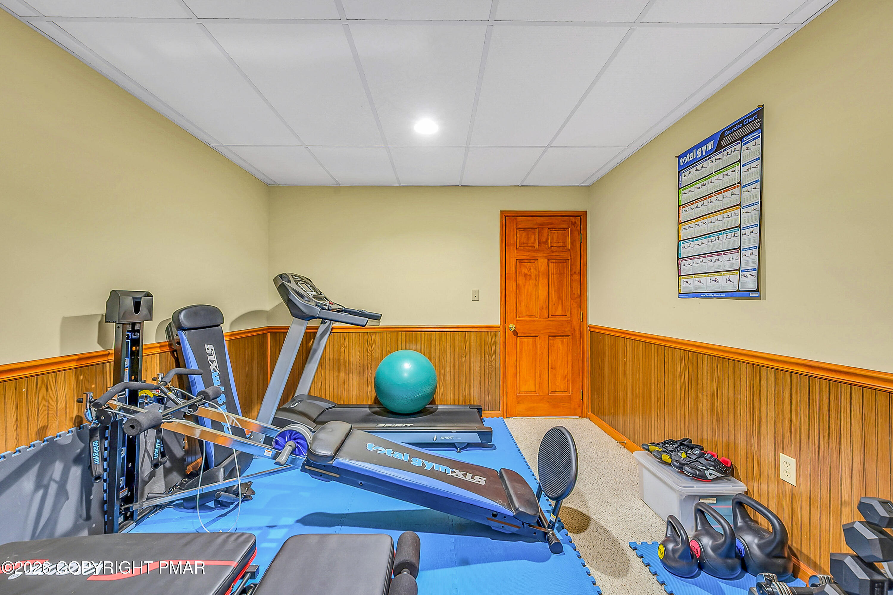 207 Smiley Lane Stroudsburg, PA 18360 - Photo 50 of 85 a view of a room with gym equipment