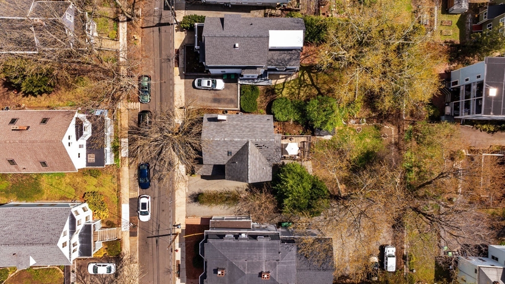 70 Oxford Street Somerville, MA 02143 - Photo 36 of 38 an aerial view of residential houses with outdoor space