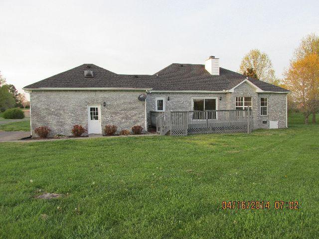 3215 York Road Pleasant View, TN 37146 - Photo 2 of 20 Back of All Brick Home on 2.1 Acres with Large Deck