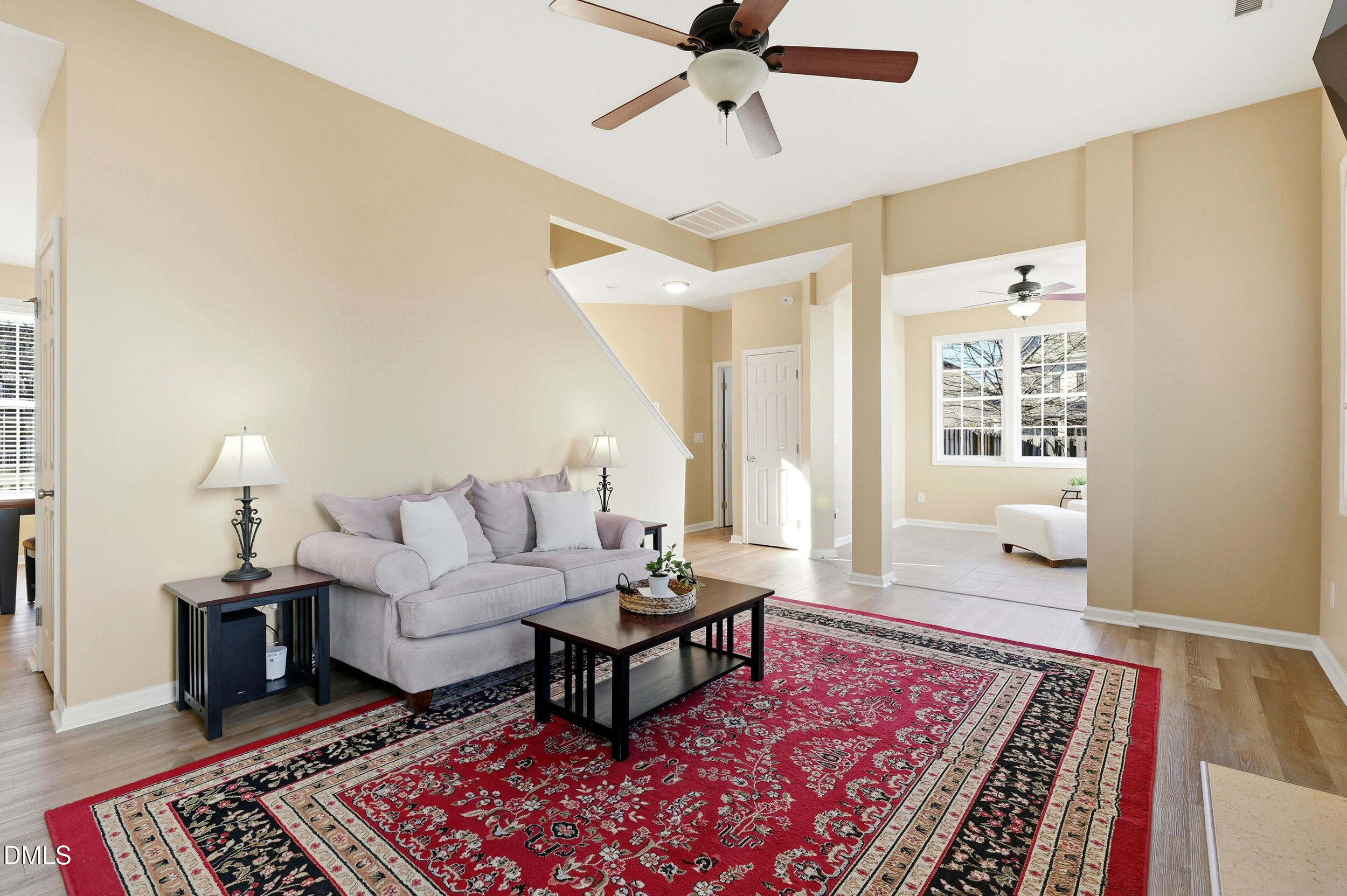 5401 Onyx Mill Court Raleigh, NC 27616 - Photo 16 of 48 a living room with furniture and a rug