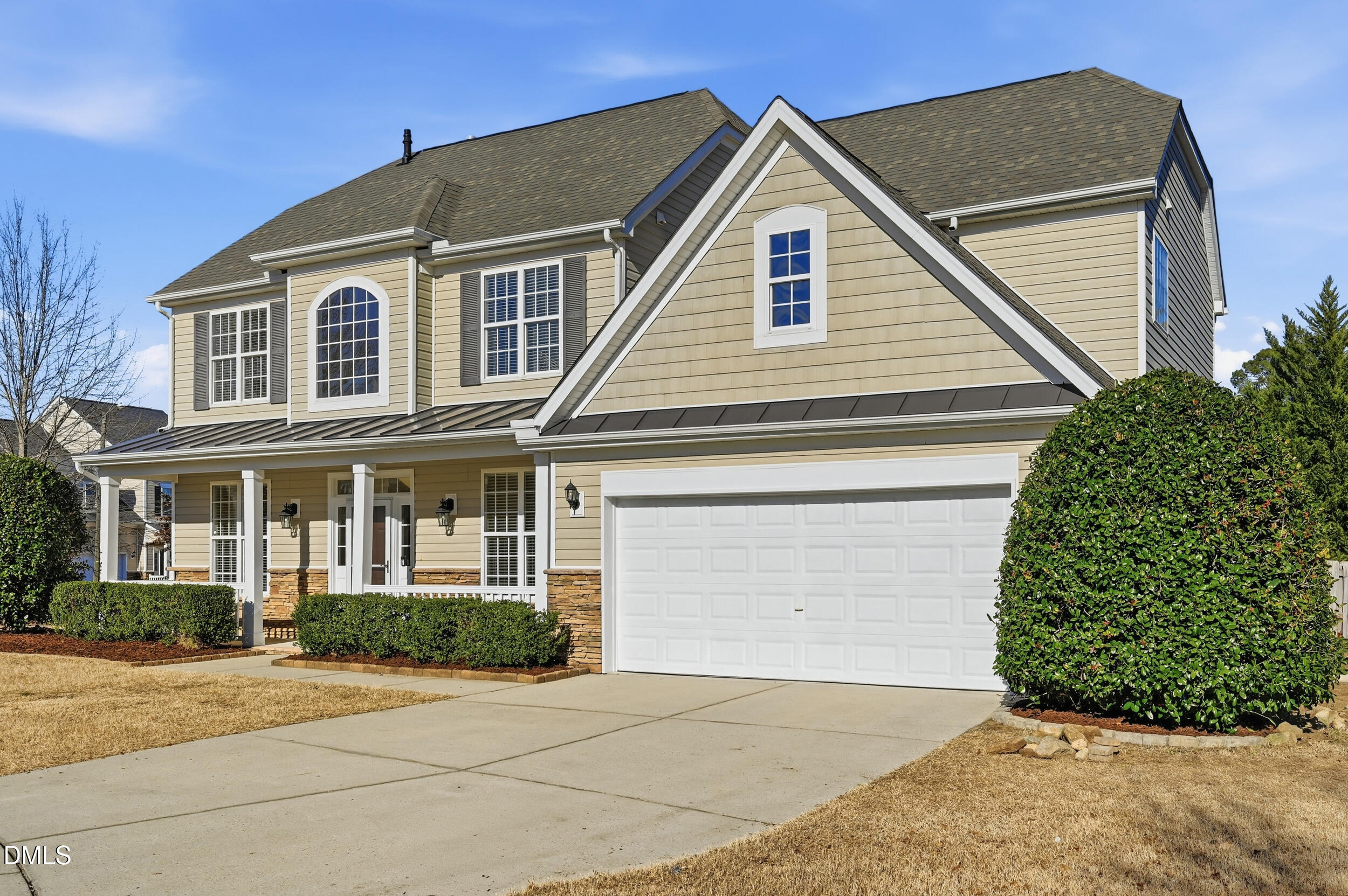 5401 Onyx Mill Court Raleigh, NC 27616 - Photo 3 of 48 a view of a house with a yard and plants