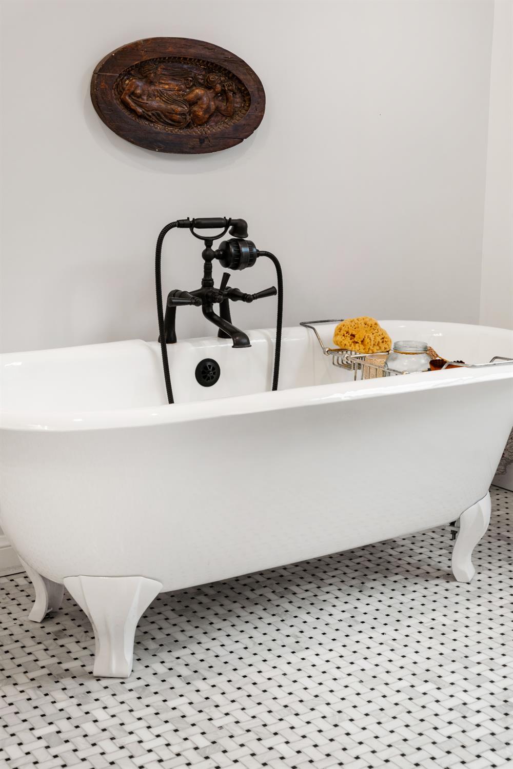 990 Thompson Way Placerville, CA 95667 - Photo 14 of 70 a bathroom with a sink a bathtub and a mirror