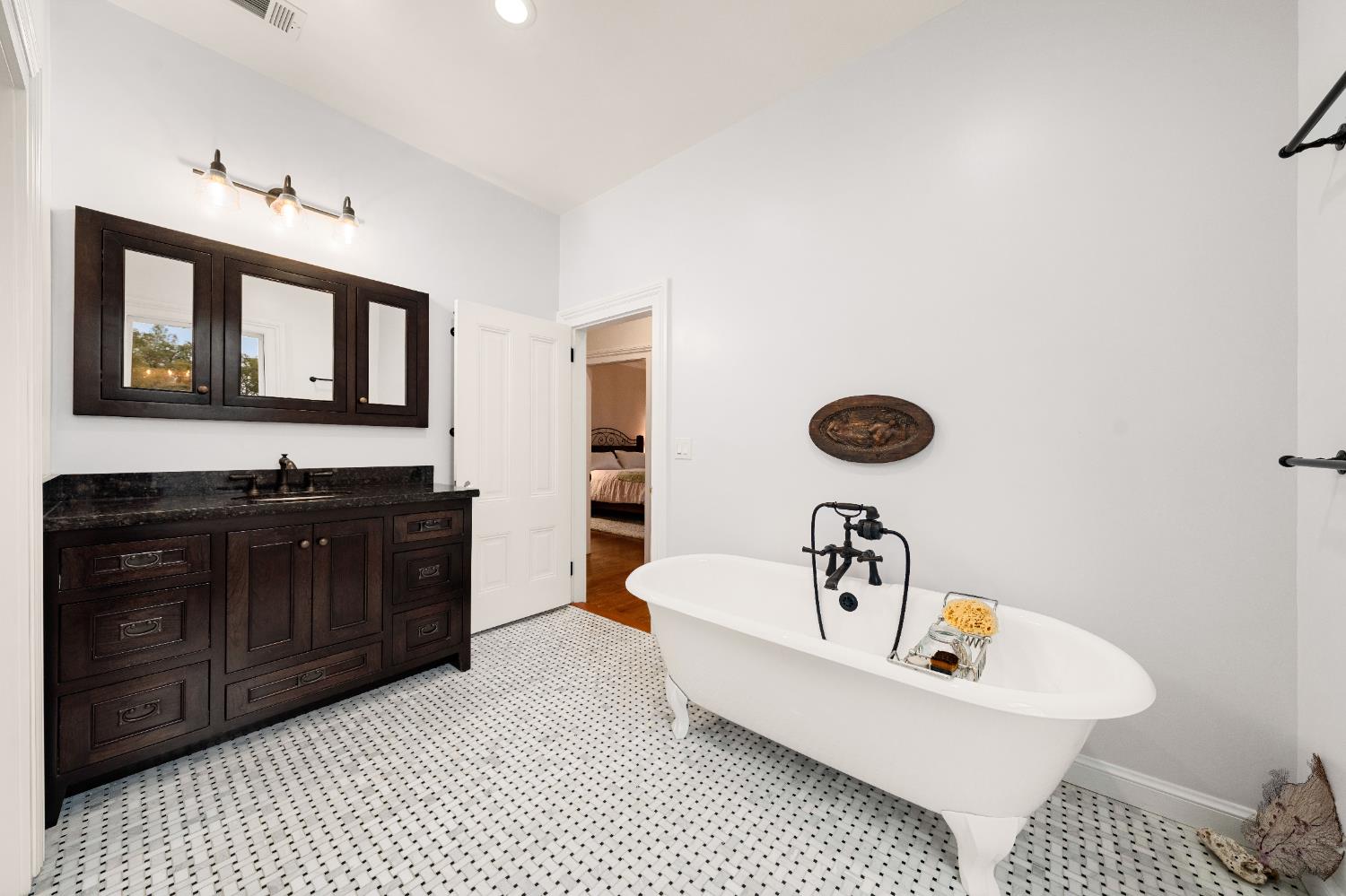 990 Thompson Way Placerville, CA 95667 - Photo 48 of 70 a bathroom with a sink and a mirror