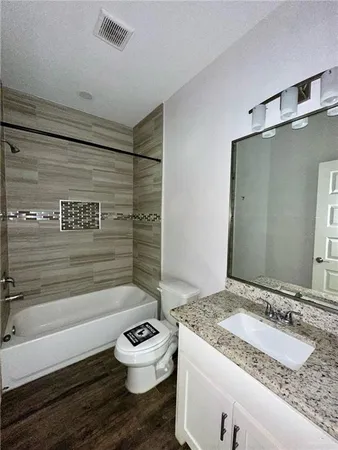 a close view of closet