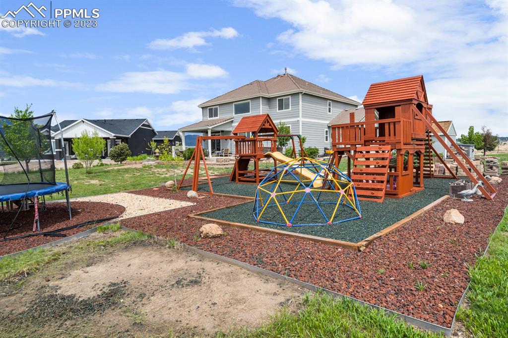 1465 Bowstring Road Monument, CO 80132 - Photo 38 of 49 an aerial view of a house