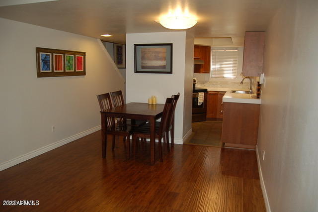 985 North Granite Reef Road, Unit 132 Scottsdale, AZ 85257 - Photo 6 of 18 Living to kitchen