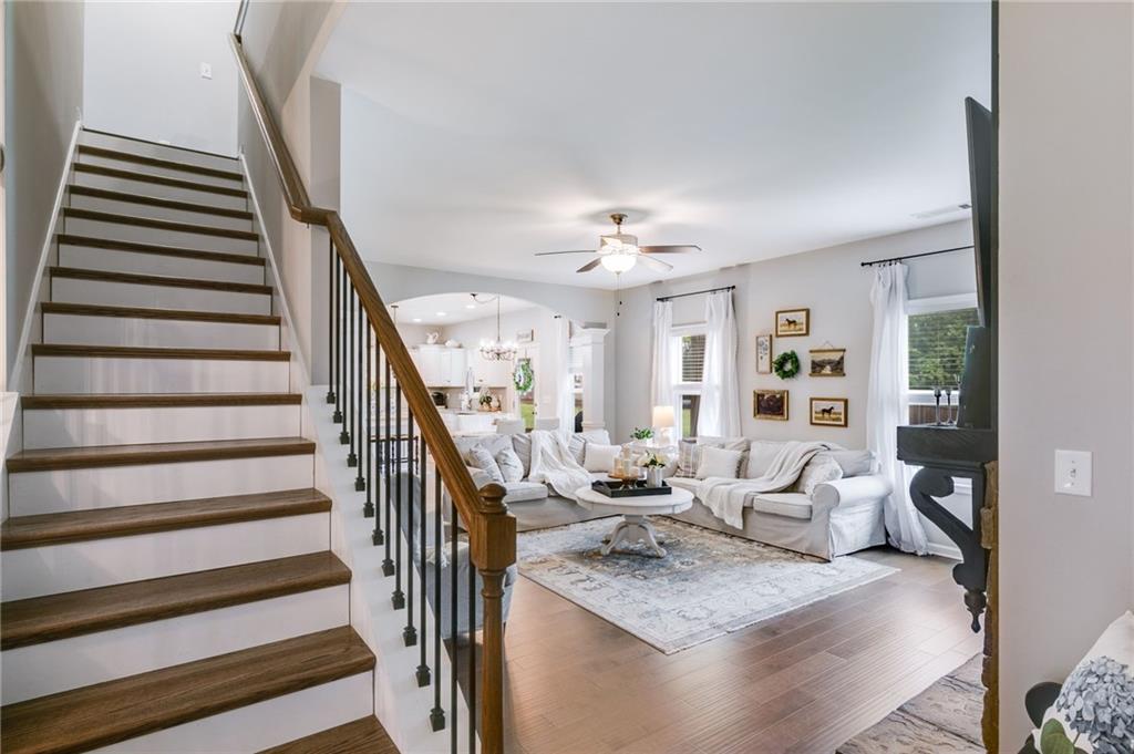 13 Westbrook Road Carrollton, GA 30116 - Photo 12 of 39 a view of entryway and hall with wooden floor