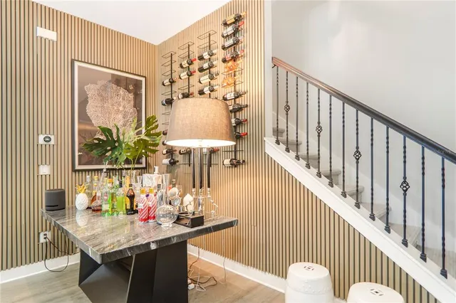 a view of storage and utility room